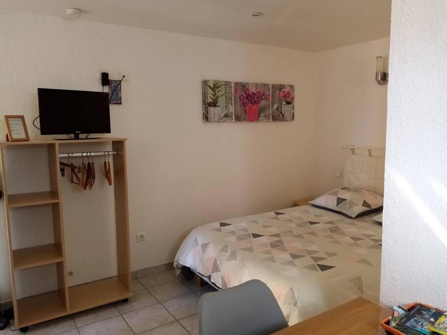 Studio Meuble Independant Tout Confort Classe 2** Aubenas Bagian luar foto